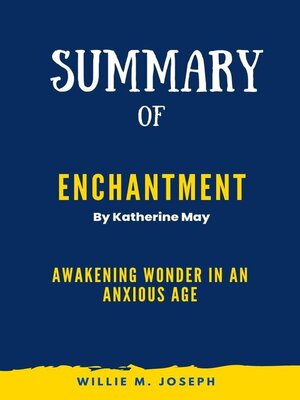 cover image of Summary of Enchantment by Katherine May
